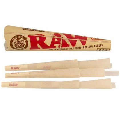 Cones 1 1-4 Organic Hemp Raw 1,5€